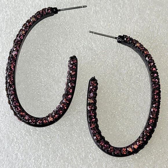 Half Hoop Earrings - Picture 5 of 10